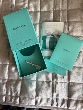 Tiffany & Co. Signature Blue Jewelry Care Kit Set